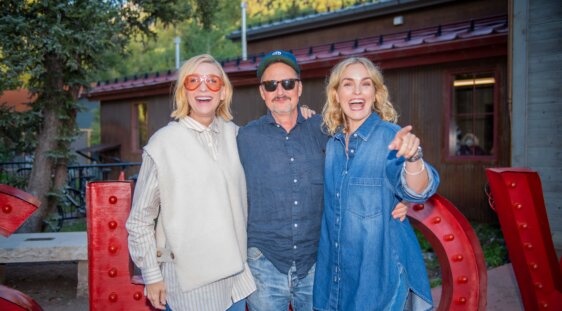 TFF 49 Tributee Cate Blanchett with Todd Field and Nina Hoss